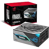 ASUS ROG THOR 1000W PLATINUM III PSU (80 PLUS PLATINUM SERTİFİKALI, ATX 3.1, GaN MOSFET, AKILLI VOLTAJ D&Uuml;ZENLEYİCİ, MANYETİK 