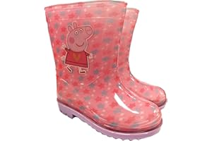 Hunter Price Pink Peppa Pig Wellies for Kids Wellington Rain Boots