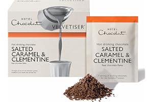 Hotel Chocolat - Salted Caramel & Clementine Hot Chocolate Sachets