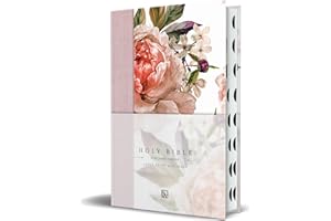 KJV Holy Bible, Large Print Medium Format, Pink Cloth Hardcover W/Thumb Index and Ribbon Marker, Red Letter: King James Version, Pink, Cloth ... Thumb Index and Ribbon Marker, Red Letter