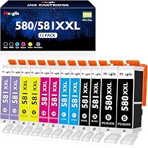 Cartouches Encre Compatibles Canon PGI580/581 XXL - Pour Pixma TR/TS Série