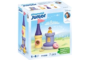 Playmobil 71458 Junior & Disney – Fine Tower med ljud 71458, Flerfärgad, Från 1 år