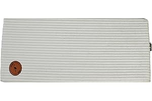 BORN2REST Prime Katzen Fensterliege Für Katzen, Fensterbank mit Einer Rutschfesten Rückseite, Katzenbett Fensterbank Europäischen Union hergestellt (Creme, 70 x 27 x 3 cm)