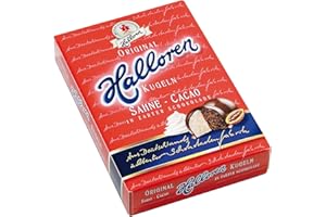 ‎HALLOREN Halloren Kugeln Sahne Cacao Creme 125g Ostprodukt
