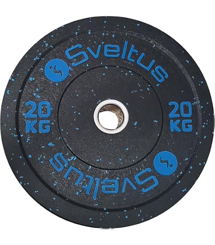 Disque Olympique Bumper 10 Kg – Caoutchouc Robuste, Bague Métal ø50 Mm, Vendu à L’unité – Pour Haltérophilie Et Cross Training