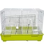 Gabbia Per Uccelli Gabbia Canarino Ferplast GIUSY - Per Canarini, Bengalini, Cocorite, 39x26x37 Cm Gabbia Canarini Cocorite Gabbia Con Mangiatoia Girevole E Vassoio Estraibile