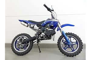 RV-PARTS RV-Racing Pocketbike Dirtbike Pocket Cross Bike Kindercross Crossbike Blau