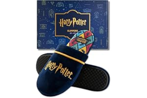 SOXO Wizarding World Harry Potter Ciabatte Uomo Pantofole Invernali Ciabatte Calde da Casa con Stemma Hogwarts 3 Taglie