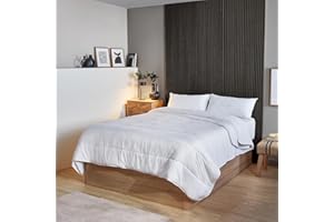 Pikolin Home - Edredón de Microfibra Doble - 4 Estaciones 150gr + 300gr | 280x240cm | Antialérgico | Relleno Nórdico | Uso Todo El Año