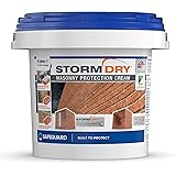 Stormdry Masonry Waterproofing Cream (1L) 25-Year BBA Approved Exterior Brick, Stone, Concrete