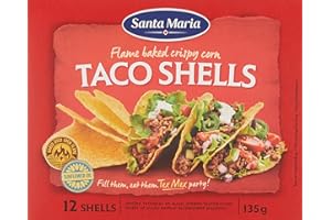 Santa Maria Corn Taco Shells Tex Mex, 12 Muscheln, 135 g