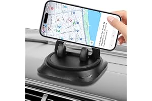 MplehDa Mobiltelefonhållare instrumentbräda bil, mobiltelefonhållare bil, 360° vridbar bilhållare, mobiltelefonhållare smartp