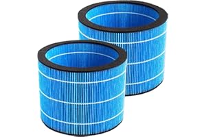DAODEFUL FY3455 filtr zamienny do Philips 3000 Series AC3737/10 2 w 1 oczyszczacz powietrza i nawilżacz powietrza, filtr HEPA FY3455/00 (2 sztuki)