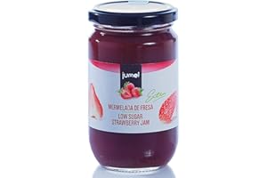 Mermelada de FRESA con extra de fruta JUMEL. 50 g de fruta por cada 100 g de producto. Mermelada gourmet. Pack de 4 unidades (1,39 € / unidad). A PARTIR DE 15€ PORTES GRATIS.