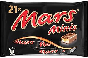 MARS - Minis barres chocolat au lait et caramel - 21 minis barres- Sachet de 403g