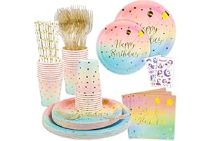 MINISOISO pachy przyjęcie urodzinowe, zastawa stołowa na przyjęcie