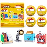 Max Build More ZURU Premium Home Collection 4'l&uuml; paket: Kutudan &ccedil;ıkarıcı deneyim ve mini tuğla koleksiyonu, 601 par&ccedil;aya kadar