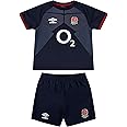 Umbro England 2023/24 Infant Kids Alternate Replica Rugby Kit Navy/Red