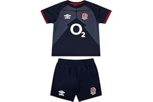 Umbro England 2023/24 Infant Kids Alternate Replica Rugby Kit Navy/Red