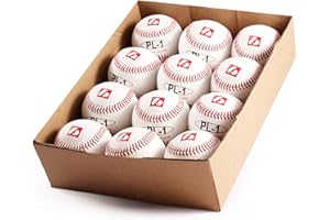 BARNETT PL-1 Balle de Baseball Match Élite', 9'', Blanc, 1 douzaine