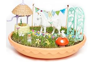 Fairy Garden - Jardin des Licornes - Multicolore - Unique (CEFA Toys 04616)