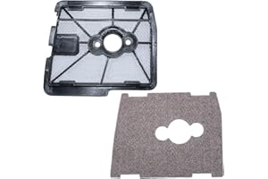 AUMEL 4116 120 1602 Filtro de Aire con Kit básico para Stihl FS500 FS550 FS550L FS360 FS420 FS420L Pieza de Recorte
