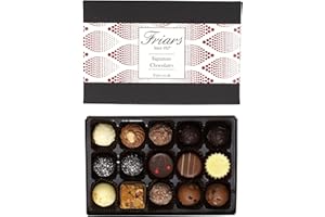 Friars Signature Chocolate Collection | 15 Luxury Assorted Belgian Chocolates | Ideal Present for Special Occasions, Birthday, Valentines, Anniversary