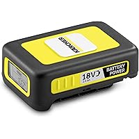 Kärcher Battery Power 18/25, 18 V, 2,5 Ah (Energieverbrauch 45 Wh, Echtzeitanzeige Akku, Lithium-Ionen-Akku, extrem…