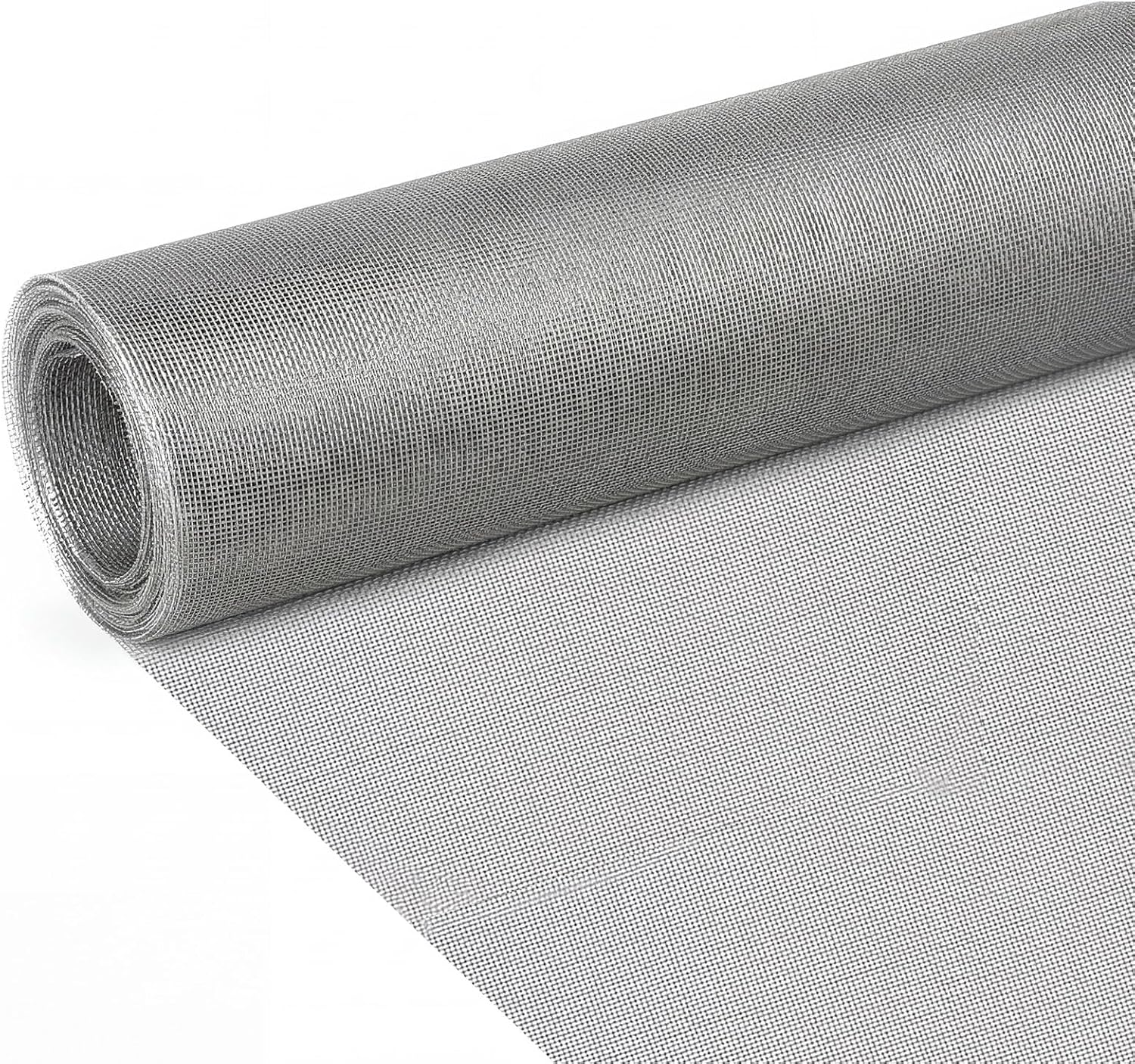 Eulihent Malla Metálica Fina 40 x 200 cm, Tela Metálica de Acero Inoxidable 304, Malla de Alambre 20 Mesh, Resistente y Duradera, Ventilación y Filtración para Hogar y Exterior