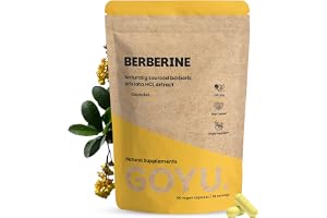 Cupplement Berberin 400 mg 98% Extrakt | 60 Veganska kapslar