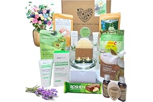 PAMPER ISLAND DELUXE CHILL SPA BOX, Set Regalo Donna, Regalo di Compleanno per Lei, Regalo per la cura di sé, Set da Bagno, Set Spa Donna Regalo, Confezione Regalo Donna, Cesto di Compleanno, Regalo di Natale