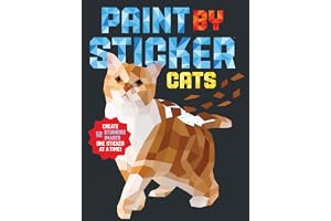 Workman PAINT BY STICKER CATS