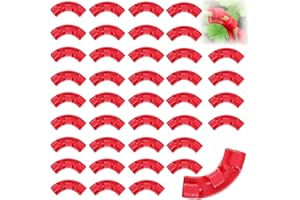 Hayaww 40 PCS Morsetto per Piante A 90 Gradi,Clip per Addestratore di Piante Clip per Piegare Rami Pianta Bender Clip di Supporto per Piant Fermagli per Piante per Supporto delle Piante Giardinaggio