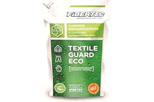 ‎FIBERTEC FIBERTEC Textile Guard Eco Nachfüllbeutel, 100% PFAS-freies Imprägnierspray für Outdoorbekleidung und Funktionsbekleidung ohne Hitzeaktivierung, 500ml, biologisch abbaubar, lösemittelfrei