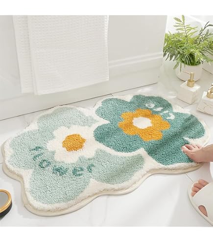 Tappeto Bagno In Memory Foam - Antiscivolo, Assorbente, Lavabile, Morbido E Comfortevole, Modello 141 - Foto 12