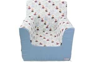 Borda y más Sillón Montessori para bebés - Asiento Infantil de Espuma - Lavable y Desenfundable - Frozen - Nenel