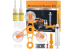 ‎YAOBLUESEA YAOBLUESEA Professionelles Windschutzscheibe Reparaturset für Steinschlag Reparatur, Universal Glasreparaturset für Autos, Praktisch & Schnell & Einfach, OHNE UV-Lampe