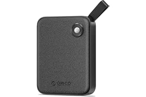 ORICO SSD Portátil Extremo 512GB, hasta 460 MB/s, SSD NVMe Portátil con Cable USB C 2 en 1 para iPhone 15/16/17, Mac, PC, Smartphone y Consola de Juegos, B5Plus-VB