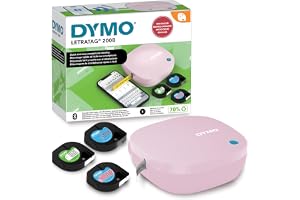DYMO LetraTag 200B Rosa Bluetooth-etikettskrivare, förmånspaket