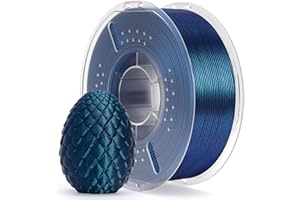 ELEGOO Filamento PLA 1.75 1KG Azul Pavo Real Galáctico, Filamento para Impresora 3D, Precisión Dimensional +/- 0.02 mm, Filamento para Mayoría Impresoras 3D