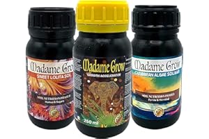 MADAME GROW - Fertilizante Crecimiento, Nutrición y Energía - KIT NUTRITION - (3x250ml)