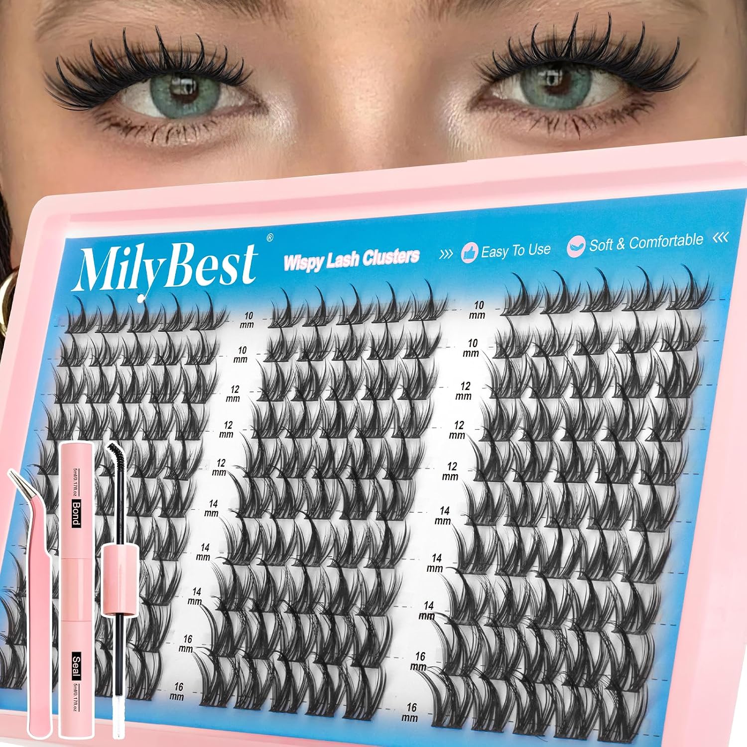 Prise en Main & Utilisation au Quotidien : Milybest Kit faux cils Manga 10-16 mm réutili