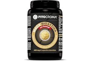 FITOCROMA® Maca Bioattiva, Maca Nera Peruviana con Furosap®, Tribulus, Fieno Greco, Zinco, Selenio, B6, Energizzante Innovativo, Uomo-Donna, 400mg di saponine steroidee, 120 capsule vegetali