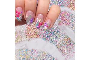 Kabwea 60 hojas flores pegatinas de uñas, 3D charms autoadhesivos, margaritas, pegatinas de uñas, pegatinas de uñas, pegatinas de uñas autoadhesivas, decoración de uñas mujeres