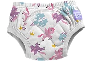 Bambino Mio Training Pants for Toddlers British Brand Award Winning Reusable Cloth Potty Pants Training Underwear, 2-3 Years, Pegasus Palce, Baby and Toddler, Boys and Girls with Cross-Stitch