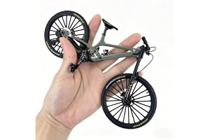 Generisch Universell fingercykelmodell, 1:10 mountainbikemodell, leksak, finger mountainbike modelldekoration, miniatyr finge