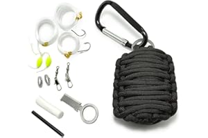 Ganzoo Ganzoo Paracord 550 Kit de survie 12 pièces