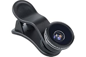 Kenko KE-RP04SW Real Pro Clip Super Wide 0,4x Objektiv für Smartphone/Tablet/Notebook schwarz