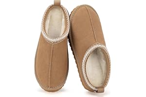 Mishansha Pantofole Donna Invernali Pelose Chiuse Ciabatte 36-43 EU