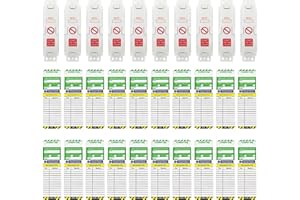 HYEPNED Ladder Tags,10 Holders and 20 Ladder Inspection Tag Inserts Waterproof Ladder Inspection Tags Inspection Record Kit Fits All Ladder Types Protect for Indoor & Outdoor (10)